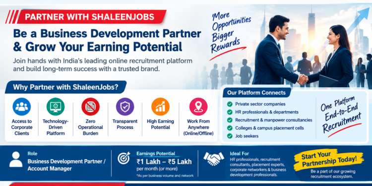 ShaleenJobs Invites HR Professionals to Join Recruitment Business Partner Network